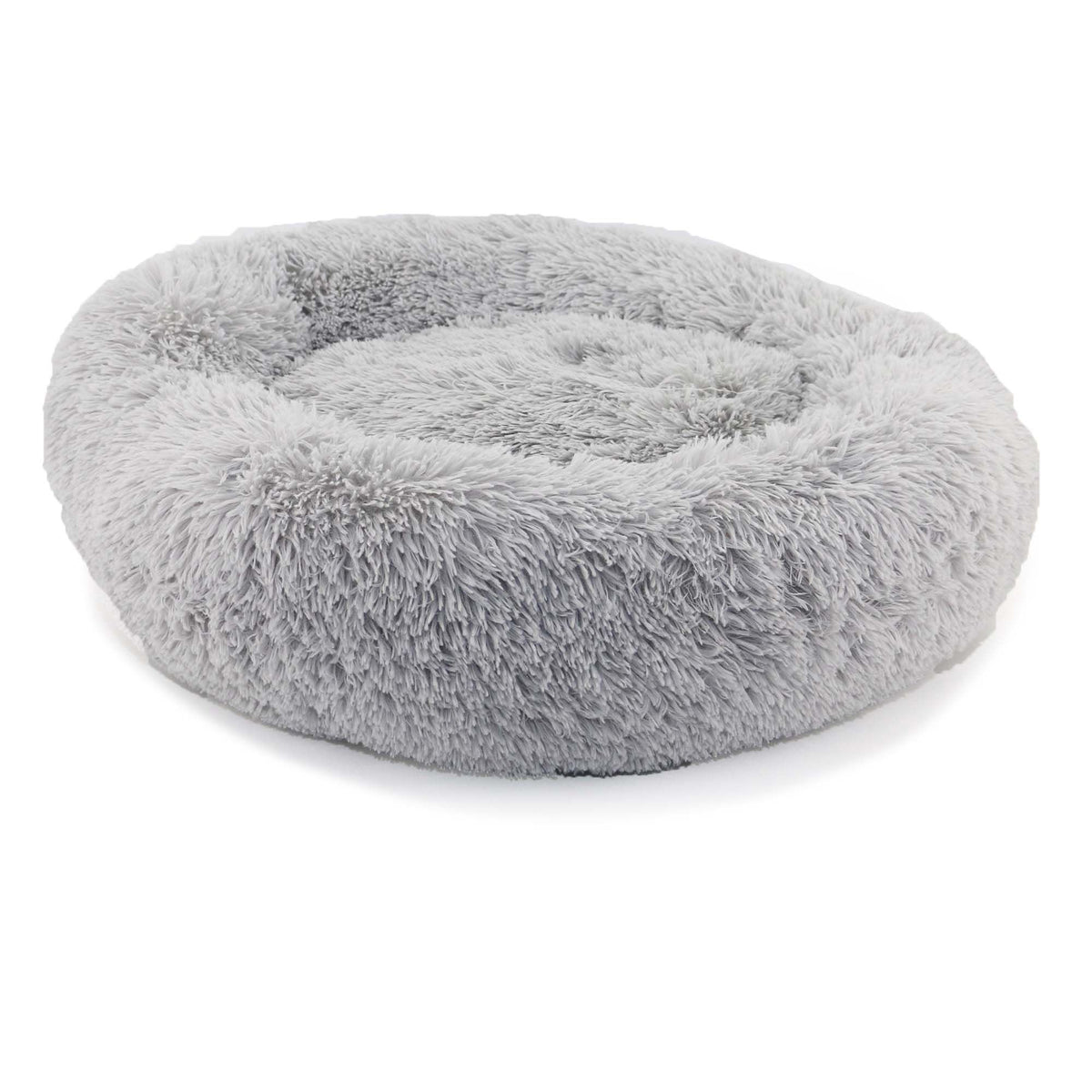 Ancol Super Plush Donut Bed Grey Med