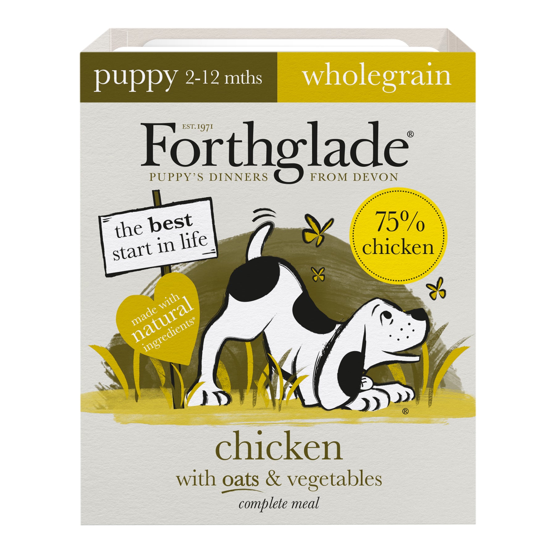 Forthglade Comp Puppy WG Chicken 18x395g