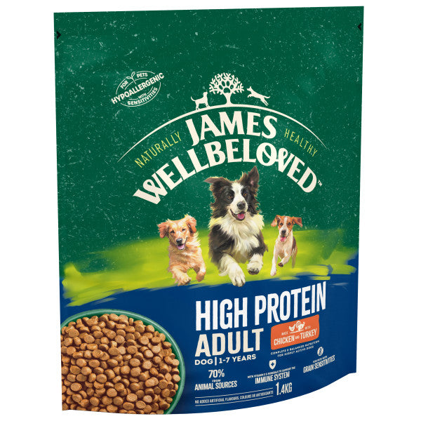 JW Dog Adult High Protein Chicken&Turkey