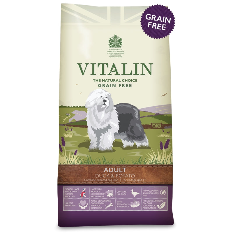 Vitalin Adult Grain Free Duck  4x2kg