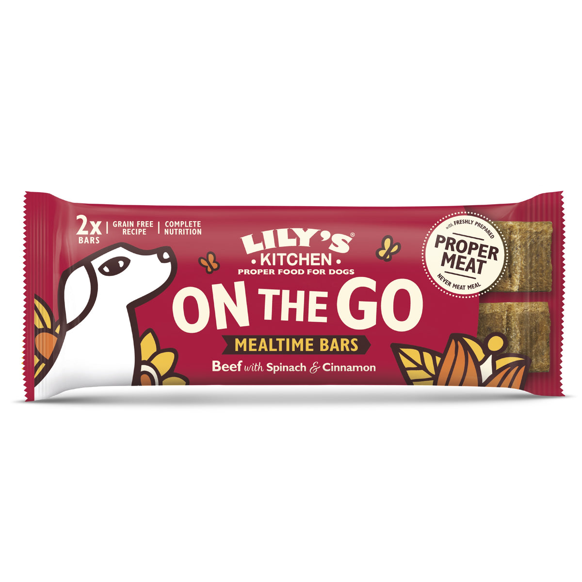 Lilys Kitchen On the Go Bar Beef 16x40g